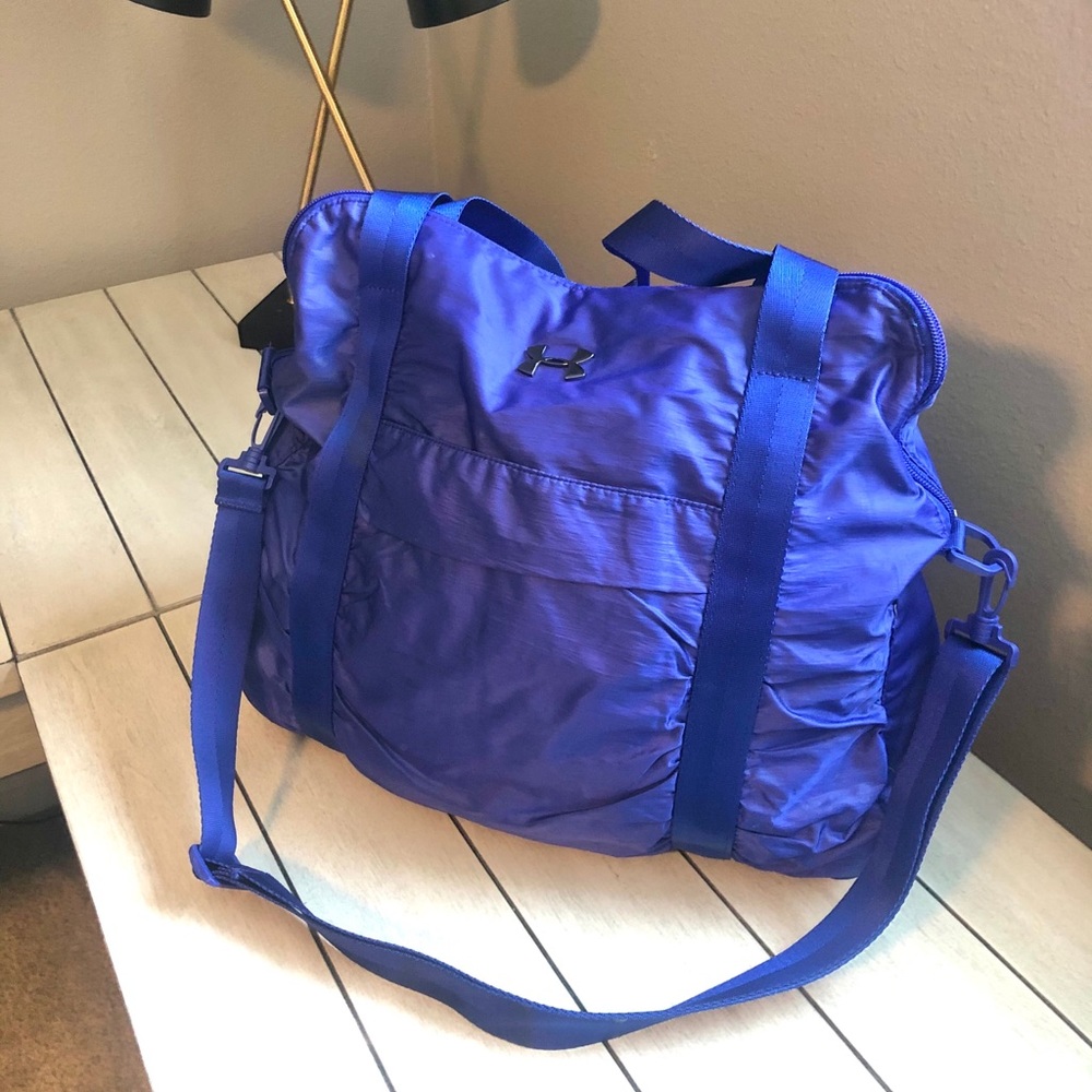 Vibrant Blue Under Armour Gym Bag